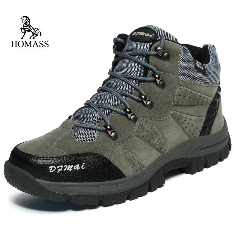 

Plus Size 36-48 Brand Hiking Shoes Men Autumn Winter Hiking Boots Mountain Climbing Shoes Outdoor Sport Shoes Trekking Sneakers