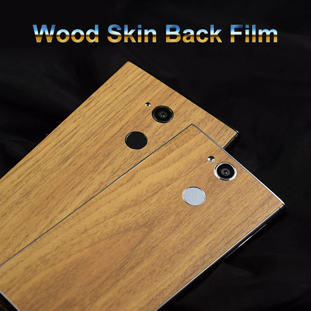Luxury Wood Skin Back Film For Sony Xperia XA1 XA2 XA2 Ultra XZ2 Back Sticker Protective Film For Sony Xperia XZ2 XA1 XA2Ultra (6)