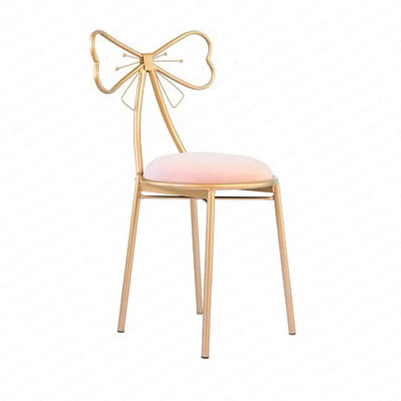 Wood Dressing Table Stool Makeup Bench Pad Cushioned Chair