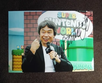 

hand signed Shigeru Miyamoto autographed original photo 5*7 122018E