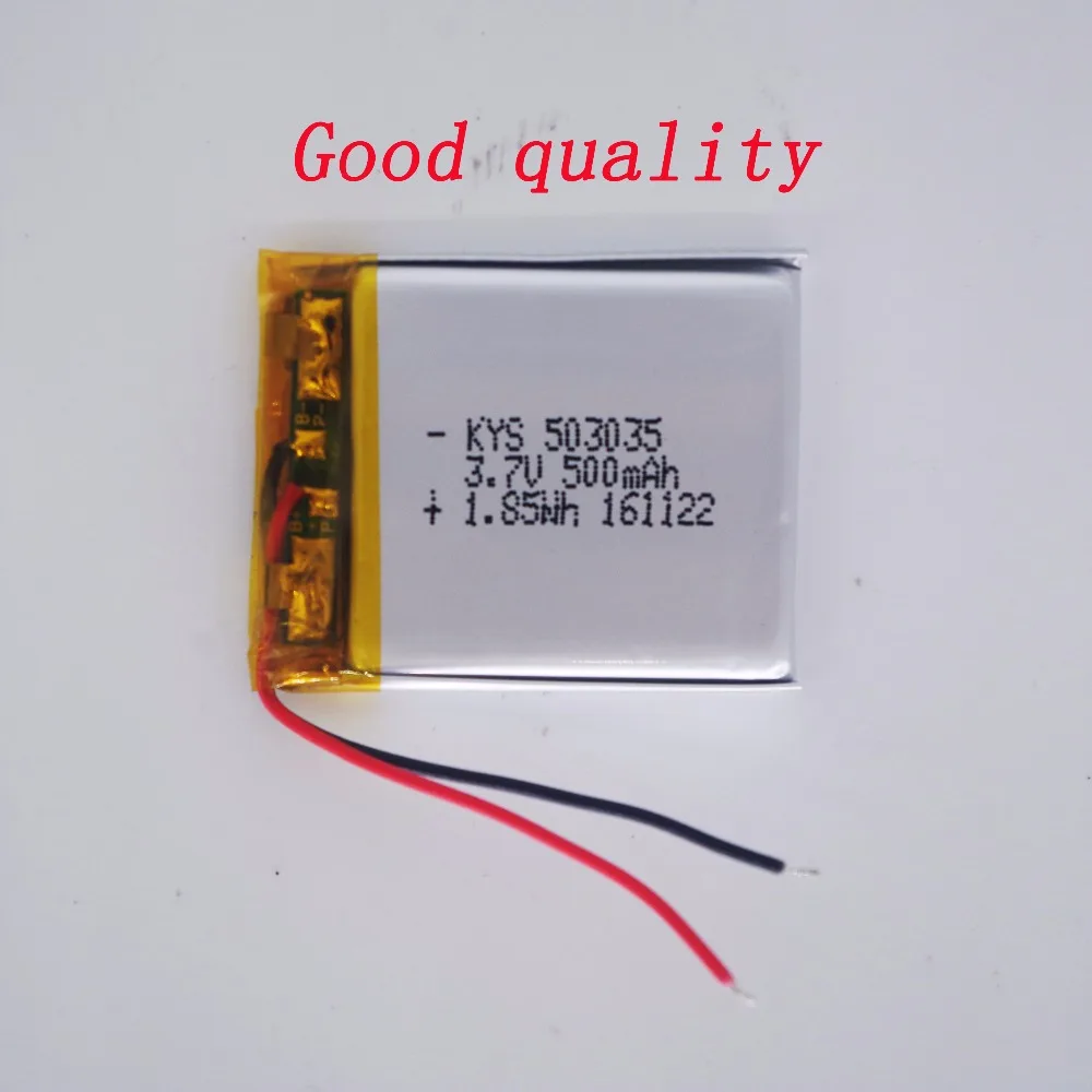 

503035 3.7v lithium polymer battery li po ion lipo rechargeable batteries for camera/bluetooth speaker/digital/toys/dashcam/GPS