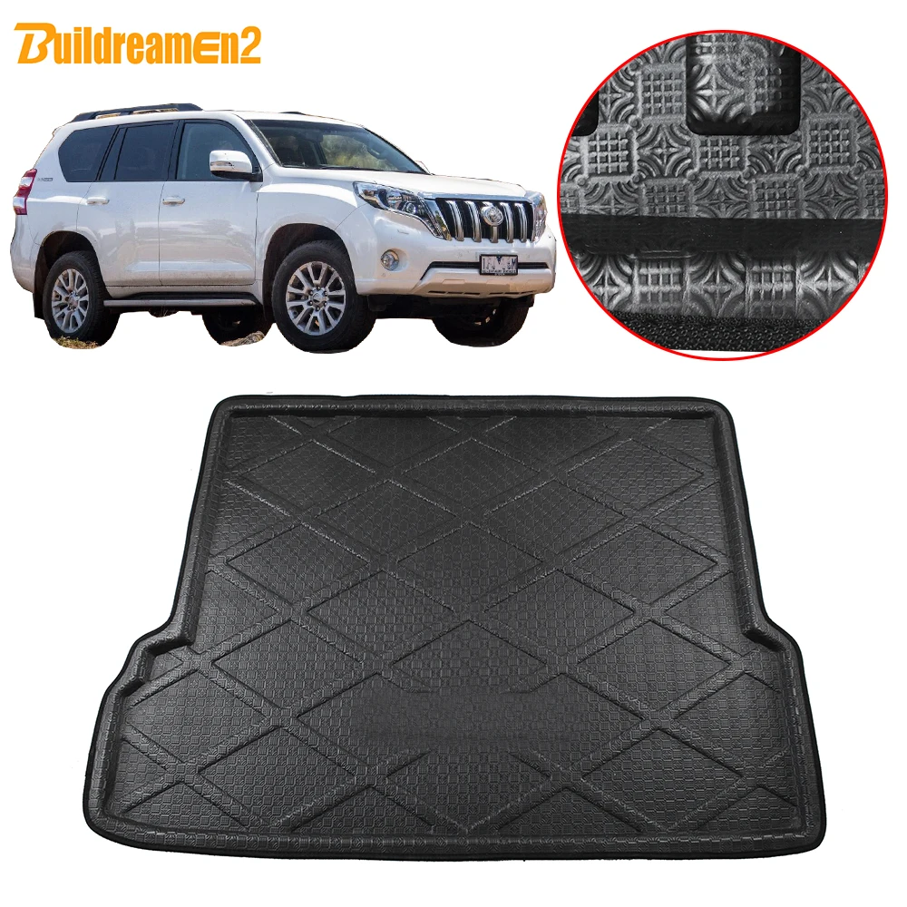 Buildreamen2 для Toyota Land Cruiser Prado J150 7 мест 2010 2018 Автомобильный задний коврик Багажника