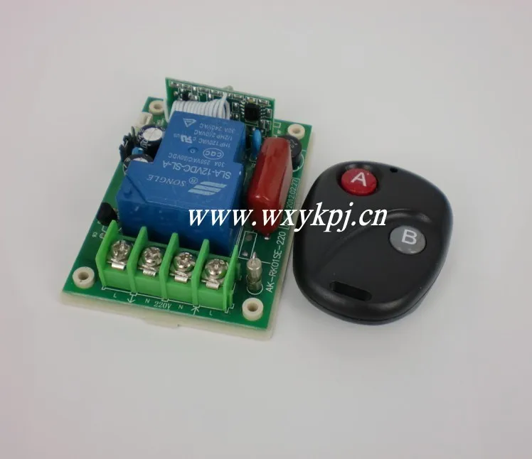High Power Ac 2v 30a 3000w 1 Ch Inter Lock Wireless Remote Controller 2 V 1 Channel Switch Board Remote Control Switch Switches Aliexpress