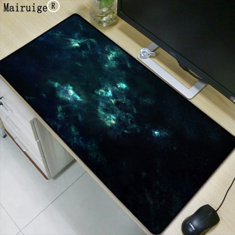 

Mairuige 900x400/700x300/600x300mm Boy Gift Pad Space Large Speed Mouse pad PC Computer mat Locking Edge large Game Mouse Pad