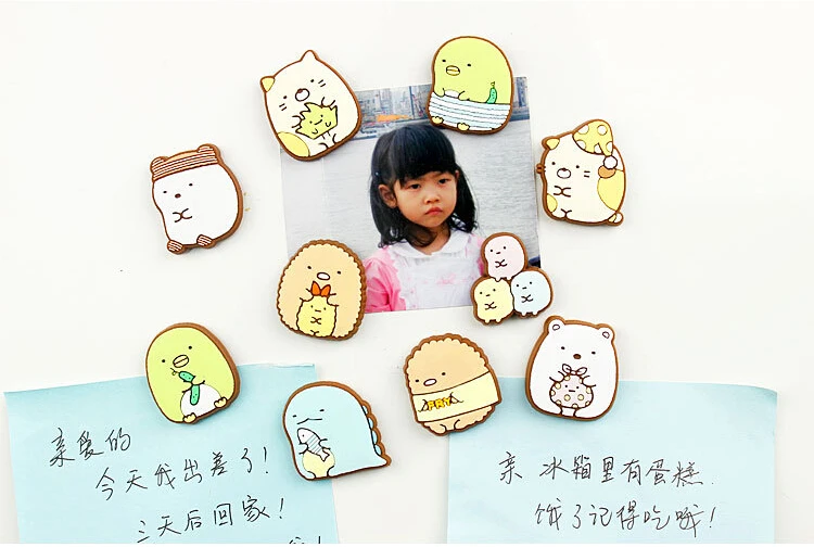 

New Arrivals Cartoon Cute San-x animal Fridge Magnets For Kids Kawaii Decorative Refrigerator Souvenir Magnetic Sticker TZ040