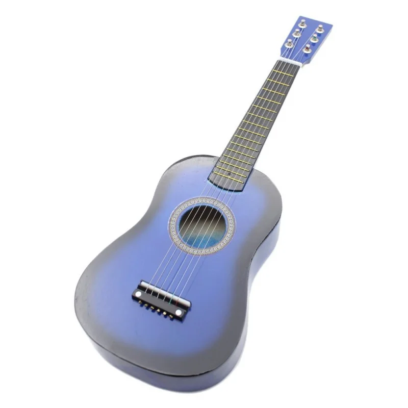 23 дюймовая гитара Мини гитара из липы детская музыкальная игрушка акустический струнный инструмент с Plectrum 1-й струной