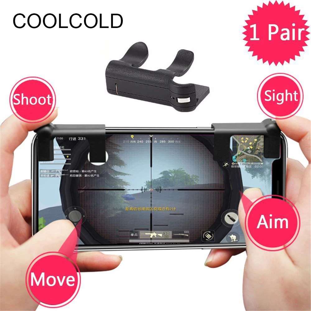 Free Fire PUBG Mobile Game Shoot Button Trigger L1 R1 Joystick Gamepad Rules of Survival Knives Out STG FPS For iPhone Android Free Fire PUBG Mobile Game Shoot Button Trigger L1 R1 Joystick Gamepad Rules of Survival Knives Out STG FPS For iPhone Android