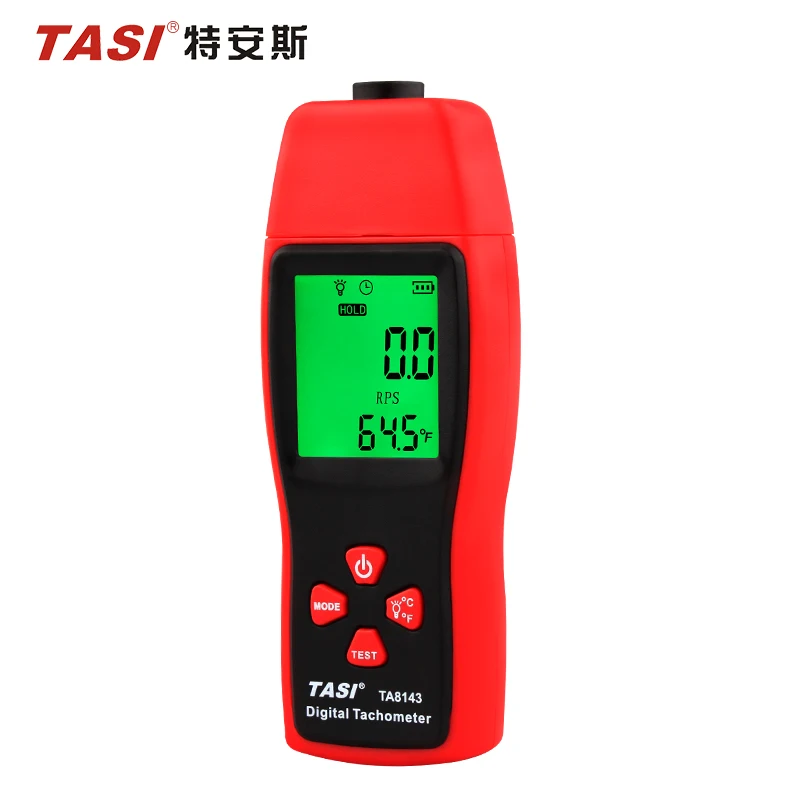 TASI TA8143 Бесконтактный цифровой лазерный Фото Тахометр rpm speed meter 100~ 30000 об/мин Tacometro