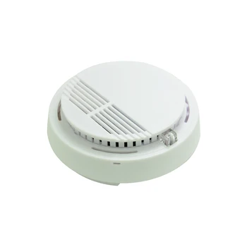 

(1 PCS) 12VDC Wired Cable Link indoor Smoke Detector Fire Alarm sensor personal Home security Control Protection NC relay output