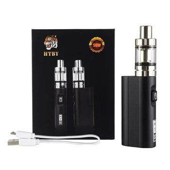 Original HT50 Box Mod Vape Pen Vaporizer 2200mah Electronic Cigarette New 50w Kit 2ml Atomizer Tank E-cigarette Vaporizer Vapor