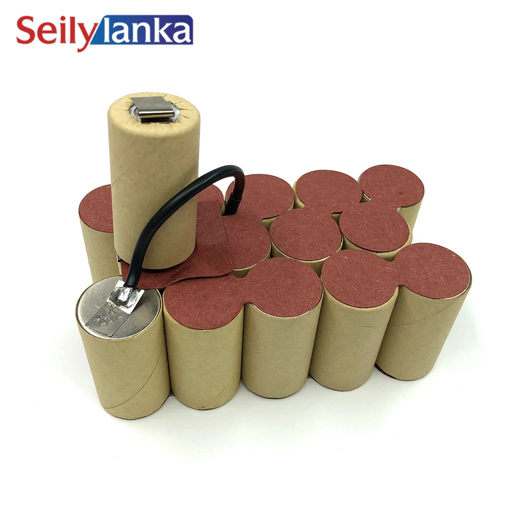 3000 Mah Per Einhell 18V Batteria Ni Mh Cd Pacchetto Cd E-Come 18-Evo Bt-Cd18 2B Kit-2 Per Auto-Installazione