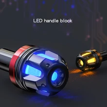 Seineca аксессуары для мотоциклов светодиодные лампы Руль конец для Yamaha Honda диаметр отверстия ручки 0.05in-0.08in