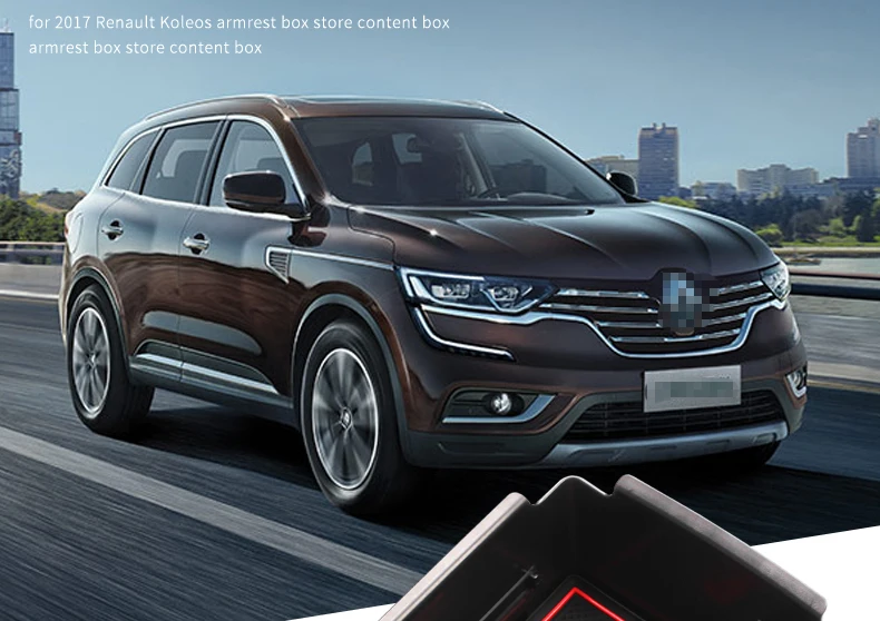 Для Renault Koleos ii samsung QM6, подлокотник, коробка для хранения, органайзер для автомобиля, аксессуары, автомобильный Стайлинг