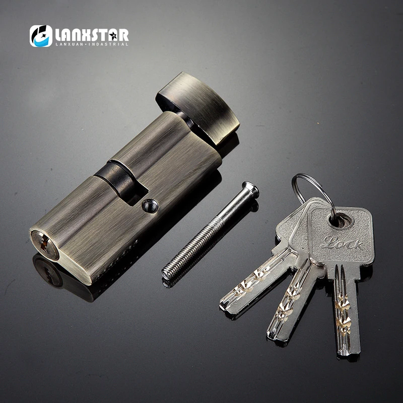 1 Pcs Grade Copper Core Anti Theft Door Locks Cylinder Security