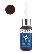 

Tiikii Plant Extract Permanent Makeup Pigment Professional 10ML 0.35OZ Tattoo Ink for Eyebrow Eyeliner Lips Hairline Dermatest