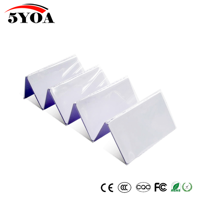 50pcs EM4305 T5577 Copy Rewritable Writable Rewrite EM ID keyfobs RFID Tag Key Ring Card 125KHZ Proximity Token Access Duplicate
