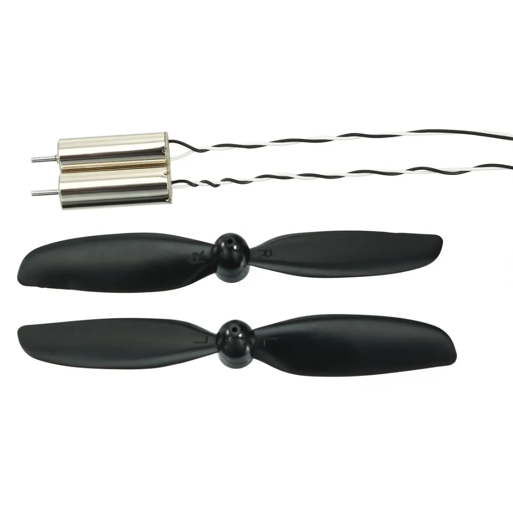 2Pcs DC 3.7V 35000 37000RPM 8.5mm x 20mm Quadcopter Motors w 2 Black