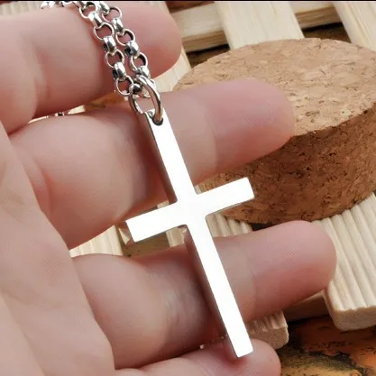 Ручной работы 925 серебряный крест Кулон Винтаж тайский серебряный крест ожерелье кулон крест ювелирные изделия кулон