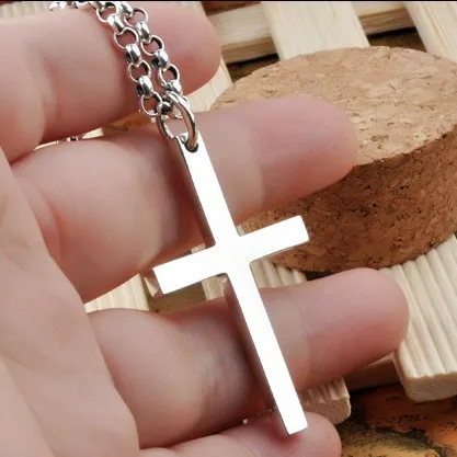 Винтажный серебряный крест из серебра 925 пробы ручной работы колье с кулоном в