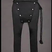 Большие размеры, Мужская одежда, весна-осень, лицевая сторона патч-брюки, шаровары, низкие штаны, прямые костюмы певицы, хит, Новинка