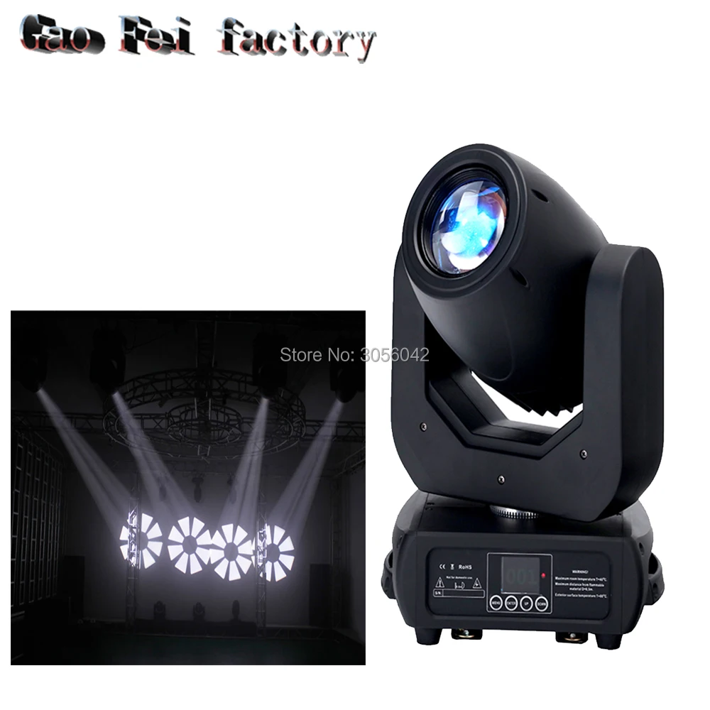 

GOBO 16/14/12/10 DMX Channels 3 prism effectl 150W Spot For DJ Stage Party