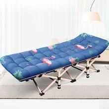Уличное/домашнее кресло/шезлонг, кресло для отдыха, односпальная раскладная кровать, Офисная кровать для сна, переносная современная ткань Оксфорд, металлический каркас