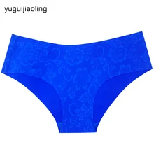 Hot Sale Seamless Briefs Everyday Underwear Women Panties Traceless Raw-cut Sexy lingerie Hipster Briefs intimate