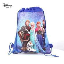 Дисней мультфильм Drawstring сумки Дети Замороженные Сумка Микки хранения день рождения девочки мальчика подарок карманный малыш плавательный посылка игрушка мешок