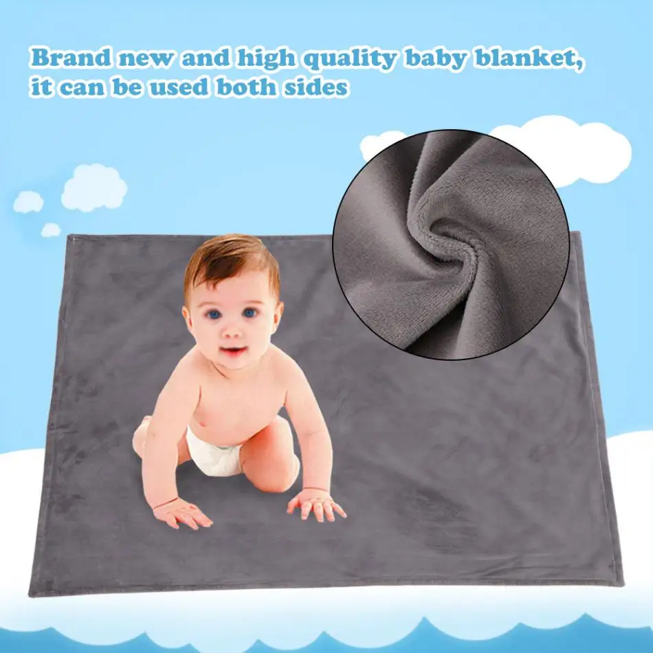 Soft Baby Blankets Warm Fleece Newborn Cotton Blanket Comfortable