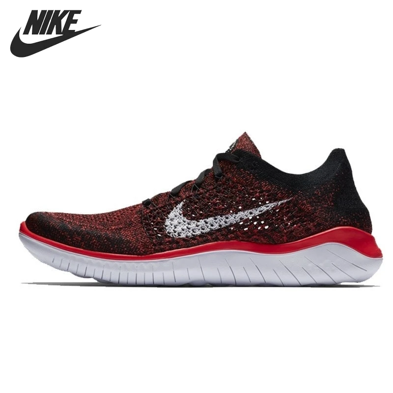 Оригинальный Новое поступление NIKE FREE RN FLYKNIT 2018 мужские кроссовки для бега | Спорт