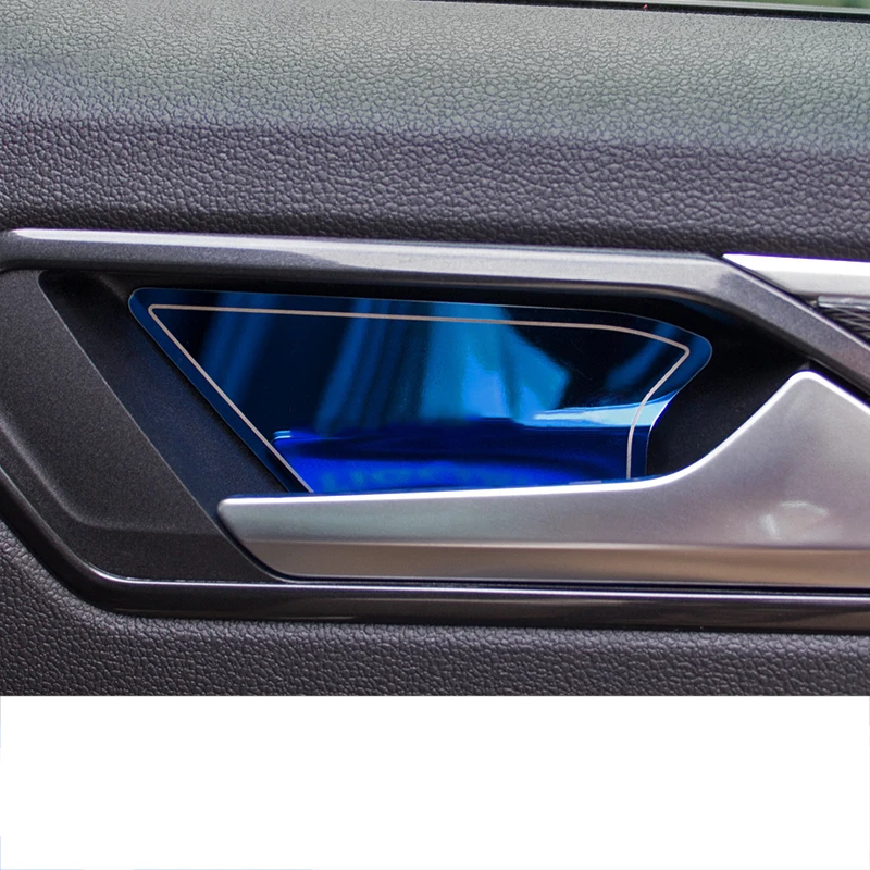 Lsrtw2017 Нержавеющая сталь автомобиля внутренняя дверная ручка Панель для Volkswagen Tiguan