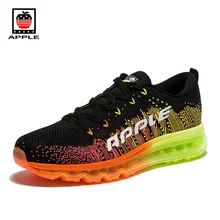 Горячая Распродажа, Apple, оригинальная Мужская обувь с воздушной подушкой, zapatos de hombre, для бега, спорта на открытом воздухе, Мужская обувь для бега, размер 39-45