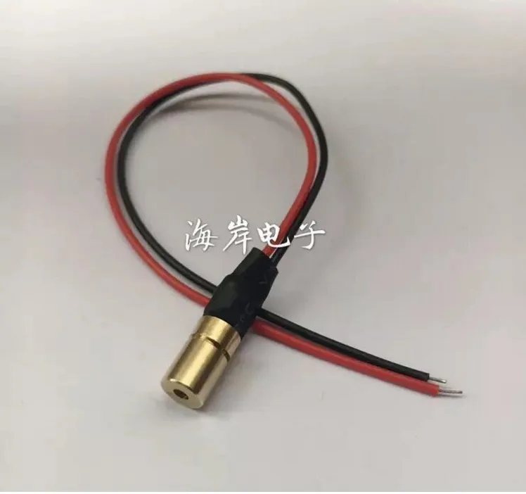 

6mm 650nm 5mW Laser Dot Module Industrial Grade APC Driver