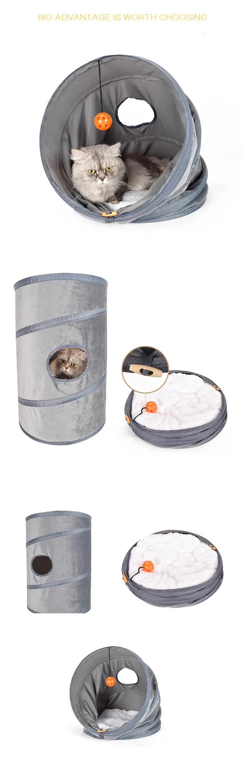 Creative-Foldable-Cat-Tunnel-Tents-With-Ball-Play-Toys-Channel-Collapsible-Pet-Warm-Cat-Bed-House-Soft-Nest-Cat-Kitten-Toys-PT006 (7)
