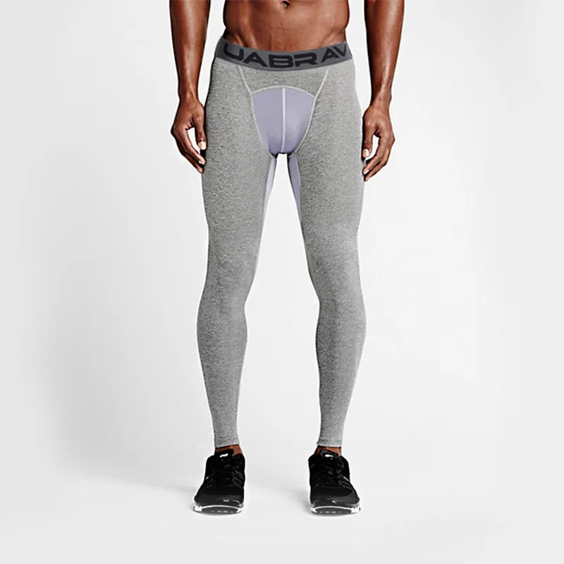 grey compression pants