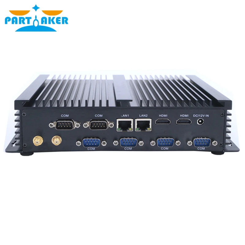 Fanless Barebone Mini PC Core i7 5500U i5 4200U i3 5005U Windows 10 Rugged ITX Case Industrial Comp