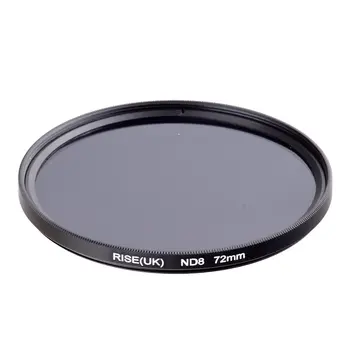 

RISE(UK) 72MM 72mm Neutral Density ND8 filter for ALL Camera 72mm lens
