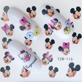 

WUF Summer Fruit Strawberry / Watermelon / Sydney / Orange / Apple Designs Nail Water Decals Ar Transfer Stickers Decoration DIY
