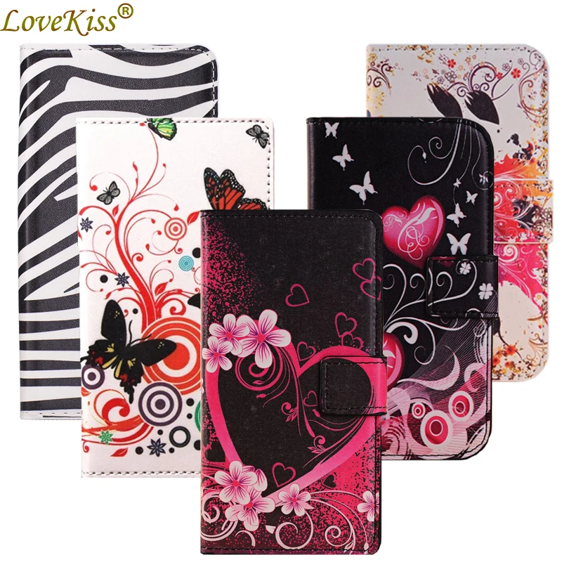 

Flower Leather Wallet Phone Case For Samsung Galaxy S Duos GT-S7562 S7560 Trend Plus S7582 GT-S7580 Cases TPU Back Cover Shell