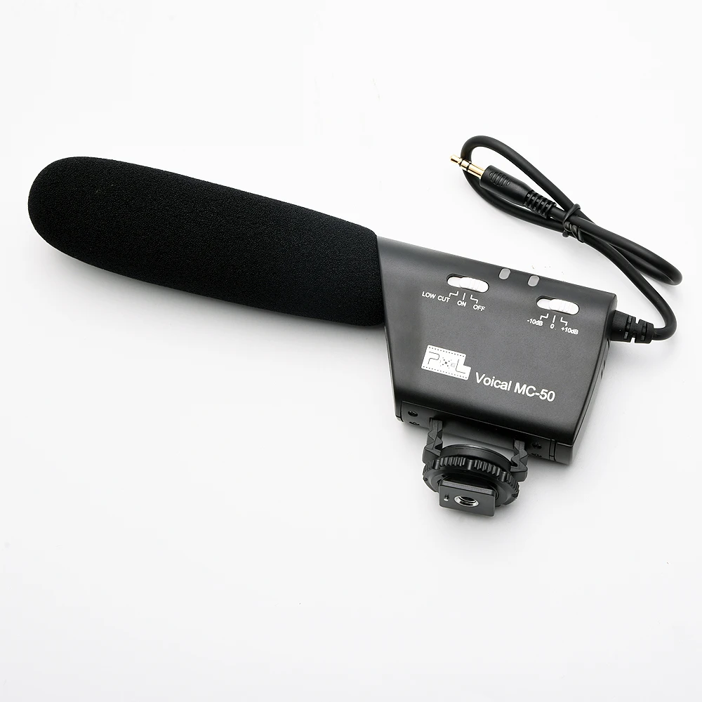Микрофон Pixel для цифровой зеркальной камеры Canon Nikon Sony Blackmagic|shotgun microphone|microphone for