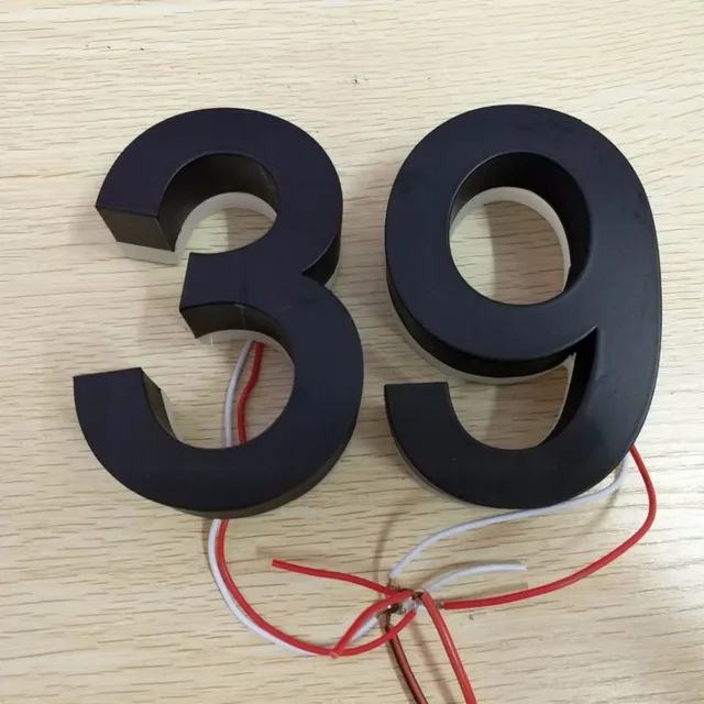 Aliexpress Custom Outdoor Stainless Steel Backlit Led Custom Outdoor Stainless Steel Backlit Led House Number Letters