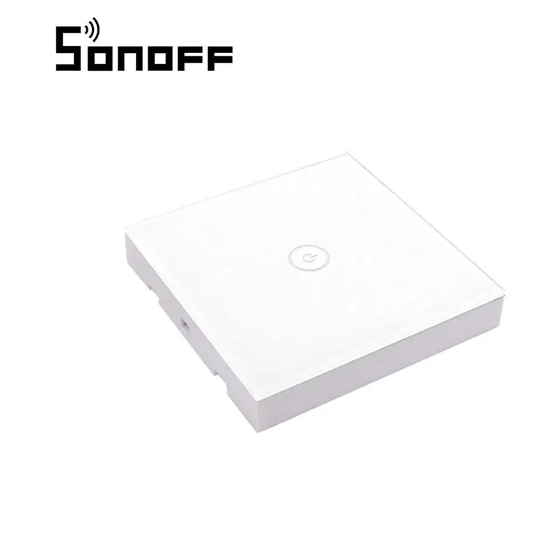 

2018! SONOFF T433 86 wall panel 433MHz wireless RF free stickers