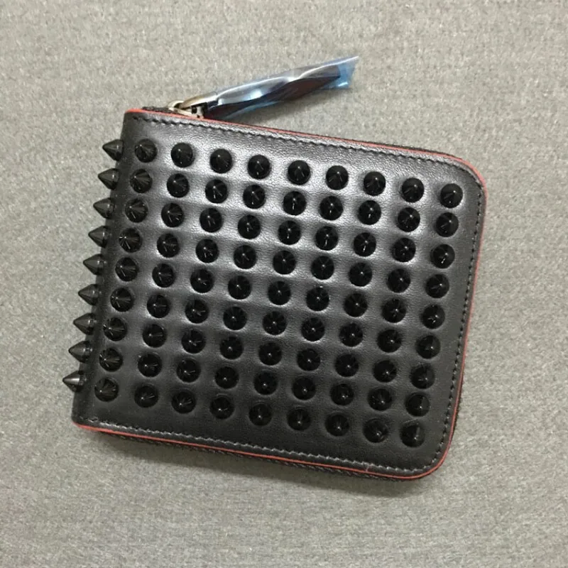 2019 Solid Unisex Time-limited Cosysunny Real Leather Wallet Rivets Square Zipper Bag Colorful Short And Universal Coin Purse 2019 Solid Unisex Time-limited Cosysunny Real Leather Wallet Rivets Square Zipper Bag Colorful Short And Universal Coin Purse