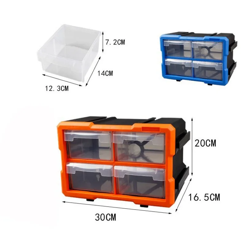 Tools Storage Box, Heavy-duty Screw Tool Case Electronic Tools Holder 