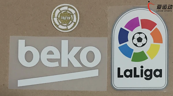 Барселона LFP набор патчей 18 19 La liga Чемпион патч+ La liga патч+ BEKO