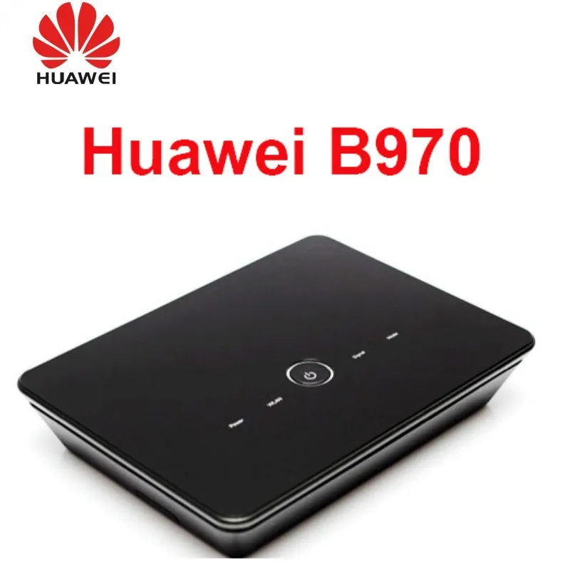 Открыл huawei B970 3g беспроводной маршрутизатор шлюза HSDPA WI-FI маршрутизатор с sim-карты слоте 4 порта LAN PK B683 B970B