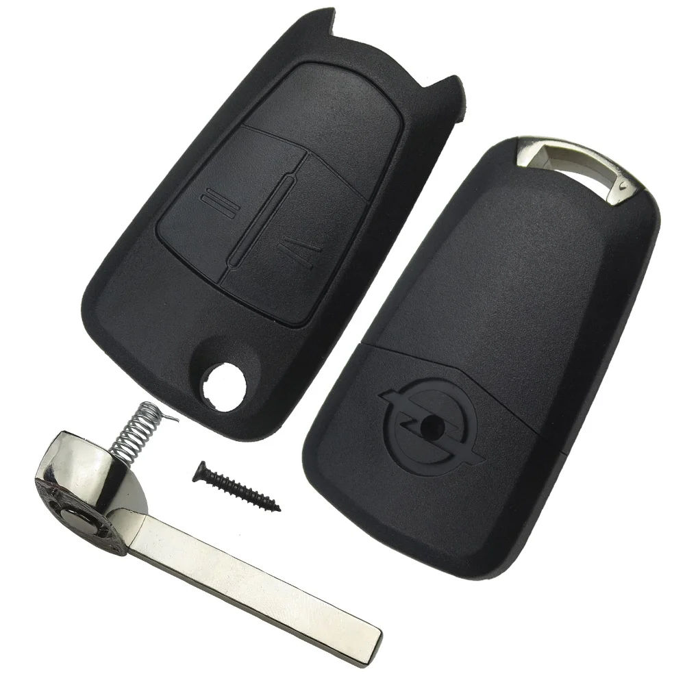 OkeyTech 2/3 раскладной чехол для автомобильного ключа с кнопкой Vauxhall Opel Corsa Astra Zafira