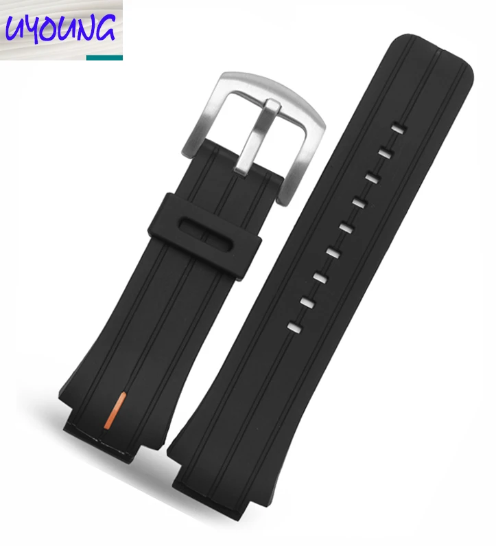 Новый каучуковый ремешок Водонепроницаемый силиконовый 26*18 мм 18x Часы Timex