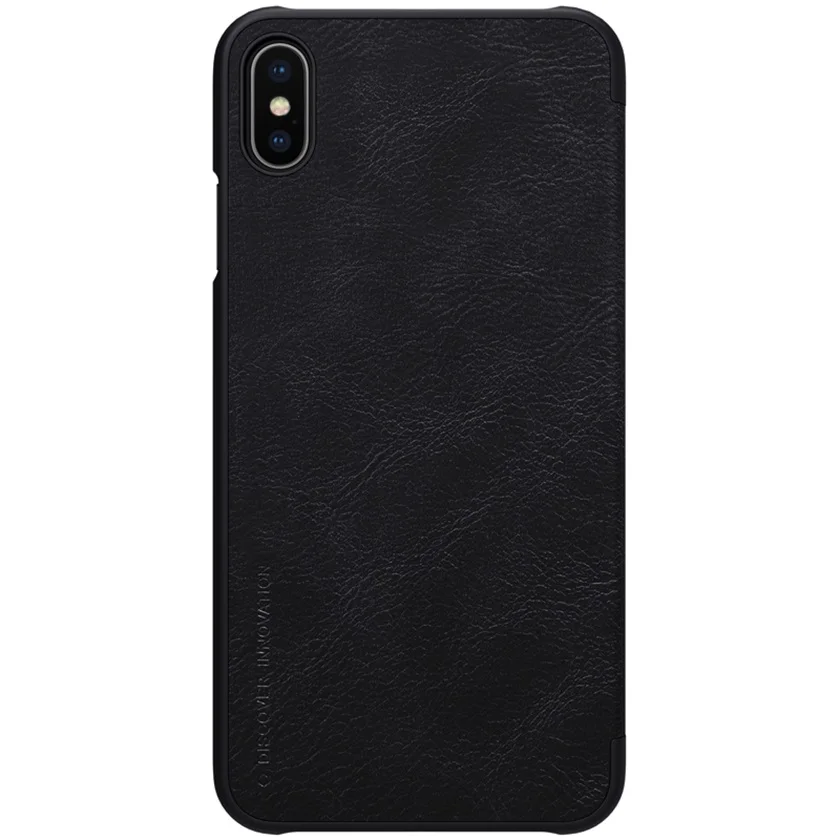 Чехол Nillkin Qin для iPhone XS Max Роскошный чехол бумажник кожаный флип Apple X / M|flip cover|case