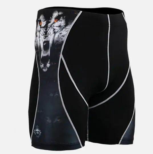 17 Colors Camo Gym Shorts Men Crossfit Running Shorts Lycra Slim Fit